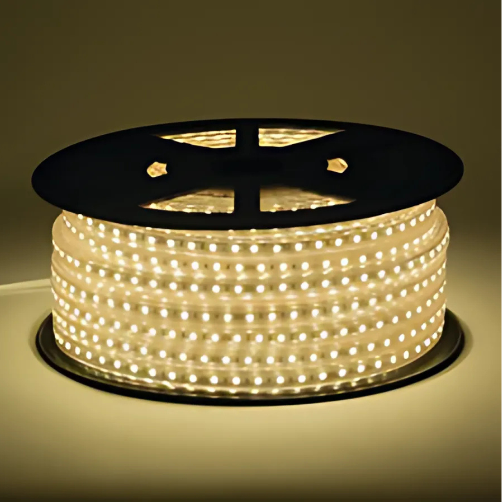 Tiras de luces LED de 120V - RGB (Rojo, Azul, Rosa, Verde, Ámbar)