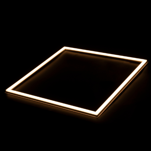 Plafón LED Cuadrado 2x2 | Potencia Ajustable | 5 Temperaturas de Color | Paquete de 5