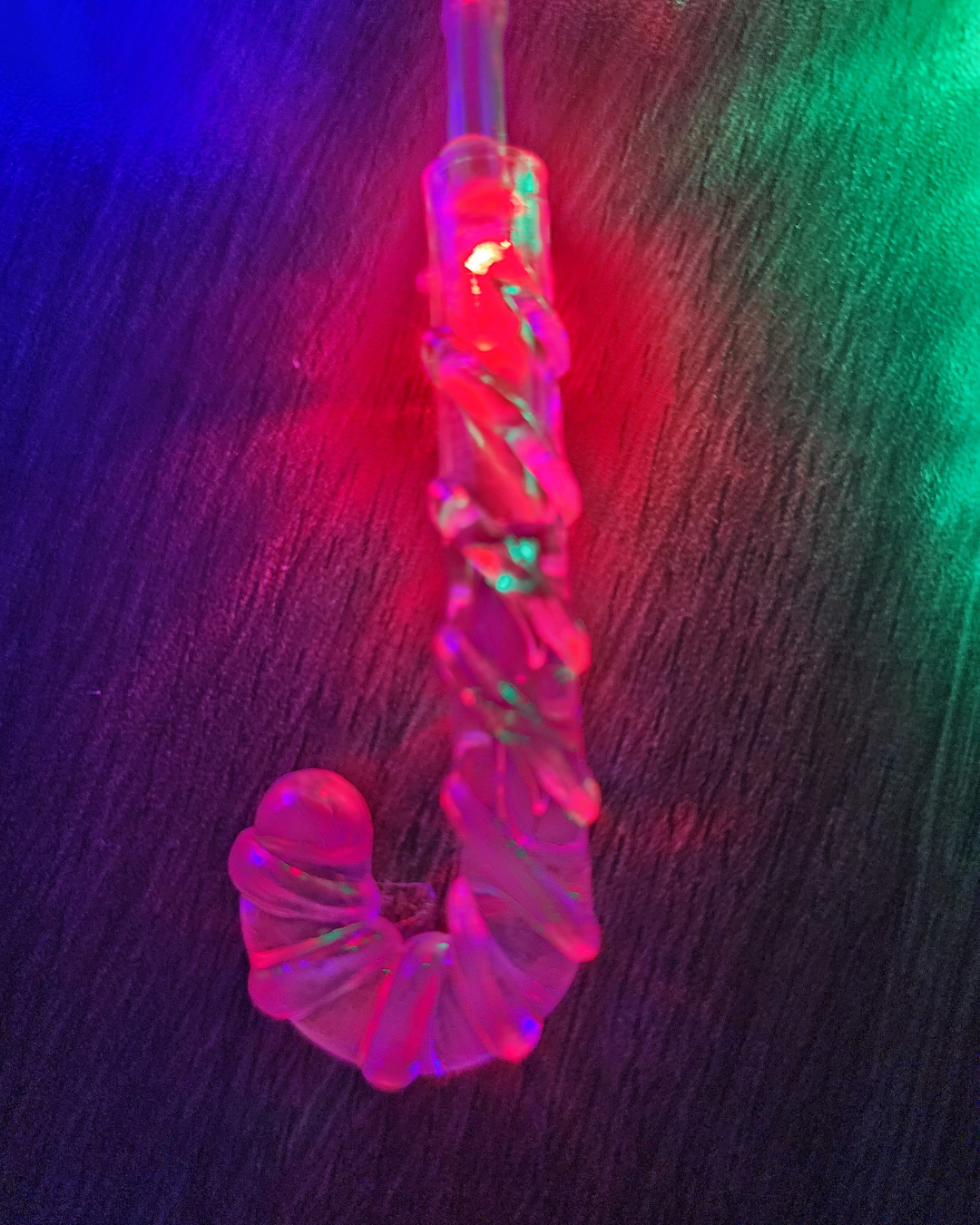 Luces de cadena LED RGB navideñas de 16 pies - Bastón de caramelo