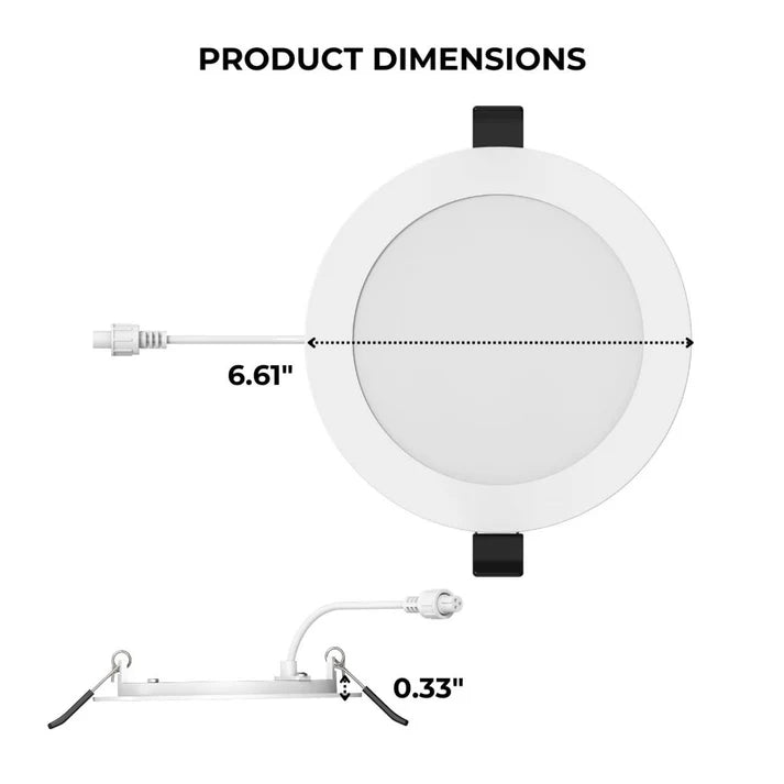 18W 8'' LED Slim Downlight 5CCT