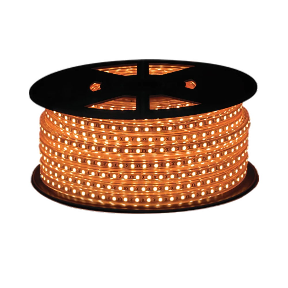 Tiras de luces LED de 120V - RGB (Rojo, Azul, Rosa, Verde, Ámbar)