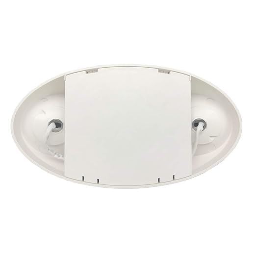 Indoor LED Emergency Light | Adjustable | Two LED Bug Eye Head | Battery Backup | Pack of 6.