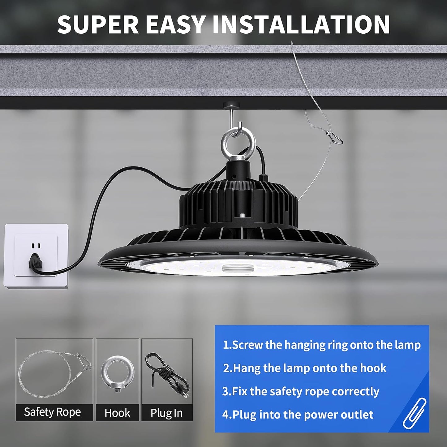 100W LED UFO High Bay