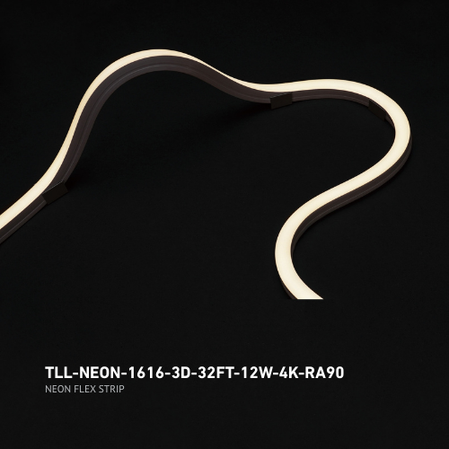 Tira de luz de neón 3D de 24 V