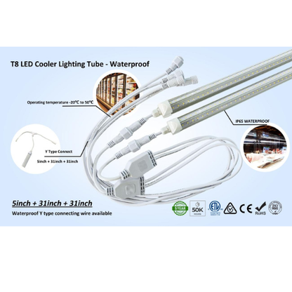 5 Ft LED Integrated Cooler Lights | Pack of 10