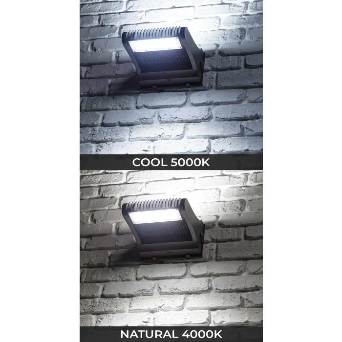 Rotatable LED Wall Pack - Up to 250 MH Equivalent - Up to 11,200 Lumens - 5000K